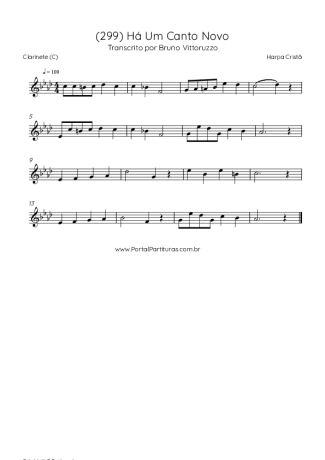 Harpa Cristã  score for Clarinet (C)