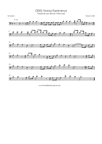 Harpa Cristã  score for Cello