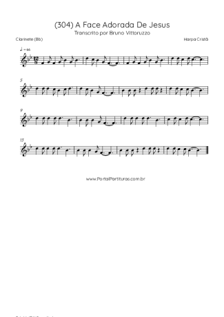 Harpa Cristã  score for Clarinet (Bb)