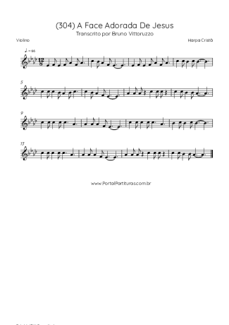 Harpa Cristã  score for Violin