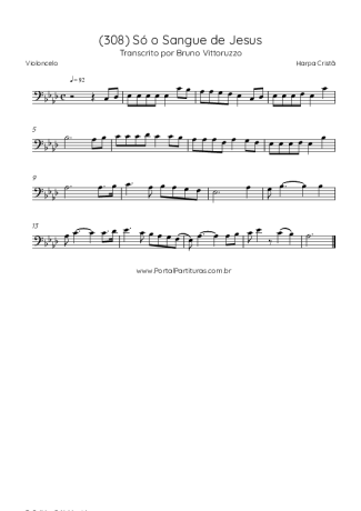 Harpa Cristã  score for Cello