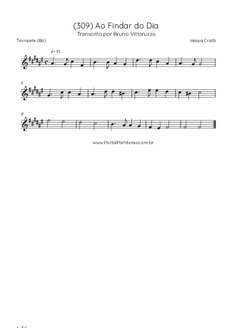 Harpa Cristã  score for Trumpet