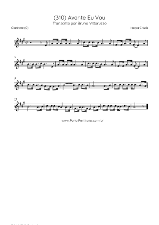 Harpa Cristã  score for Clarinet (C)