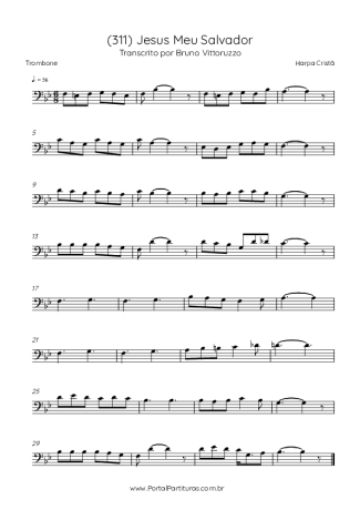 Harpa Cristã  score for Trombone