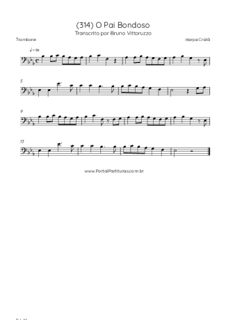 Harpa Cristã  score for Trombone