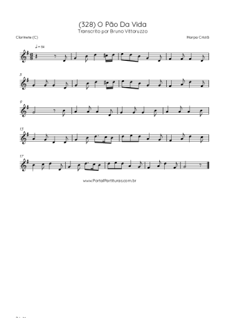 Harpa Cristã  score for Clarinet (C)
