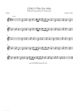 Harpa Cristã  score for Violin