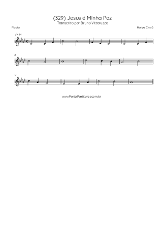Harpa Cristã  score for Flute