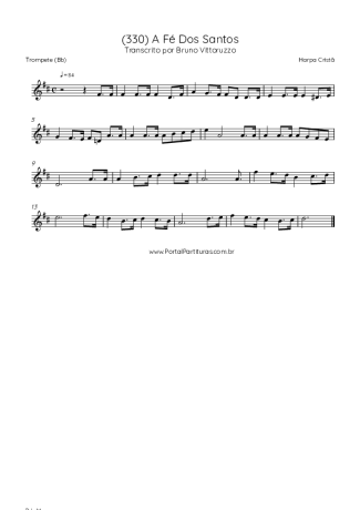 Harpa Cristã  score for Trumpet