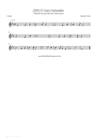Harpa Cristã  score for Violin