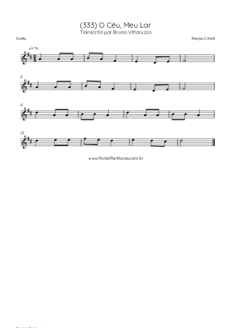 Harpa Cristã  score for Harmonica