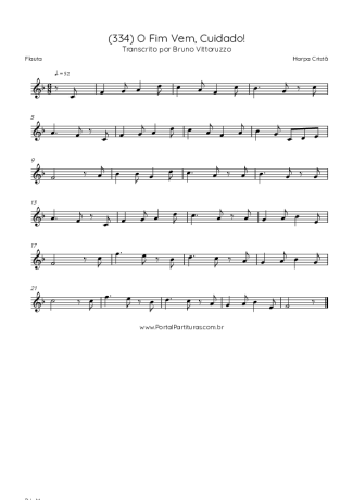 Harpa Cristã  score for Flute