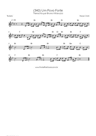 Harpa Cristã  score for Keyboard