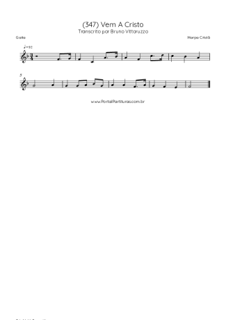 Harpa Cristã  score for Harmonica