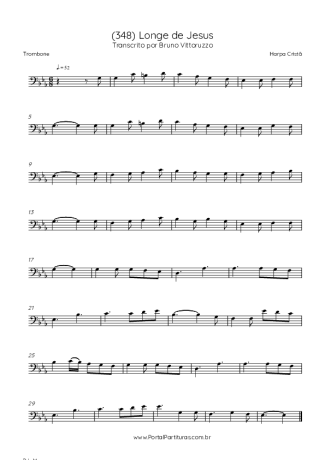 Harpa Cristã  score for Trombone