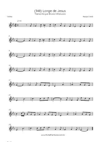 Harpa Cristã  score for Violin