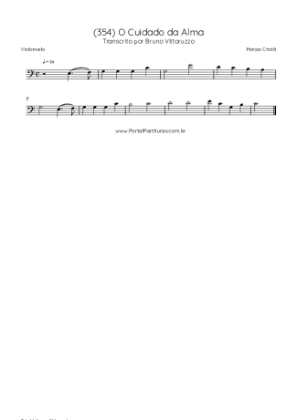 Harpa Cristã  score for Cello
