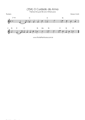 Harpa Cristã  score for Keyboard