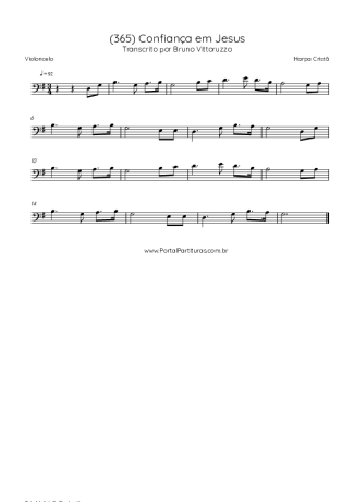 Harpa Cristã  score for Cello