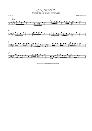 Harpa Cristã  score for Cello
