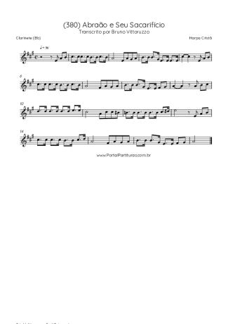 Harpa Cristã  score for Clarinet (Bb)