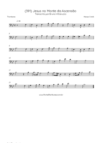 Harpa Cristã  score for Trombone