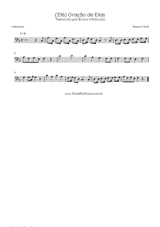 Harpa Cristã  score for Cello