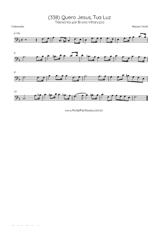 Harpa Cristã  score for Cello