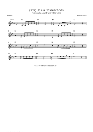 Harpa Cristã score for Keyboard