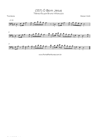 Harpa Cristã  score for Trombone