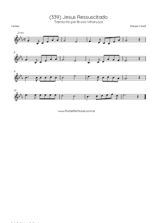 Harpa Cristã score for Violin