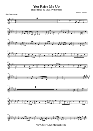 Helene Fischer  score for Alto Saxophone