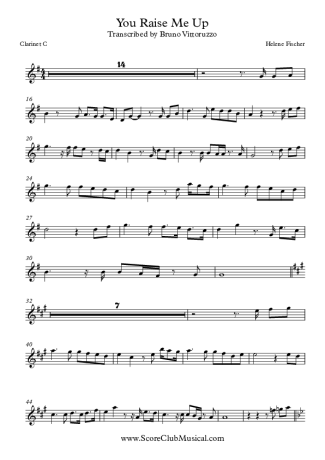 Helene Fischer  score for Clarinet (C)