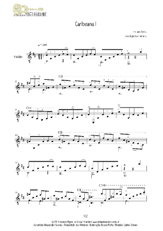 Henrique Annes  score for Acoustic Guitar