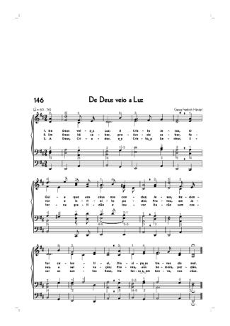 Hinário CCB  score for Organ