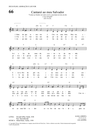 Hinário Para o Culto Cristão  score for Keyboard