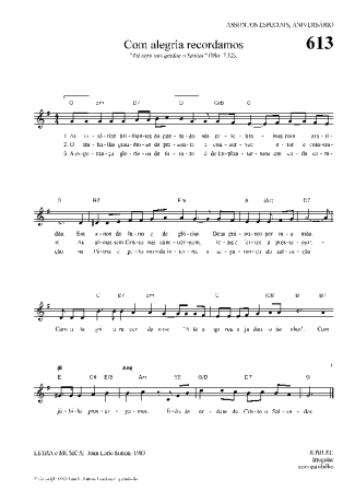 Hinário Para o Culto Cristão  score for Keyboard