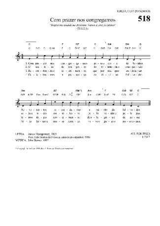 Hinário Para o Culto Cristão  score for Keyboard