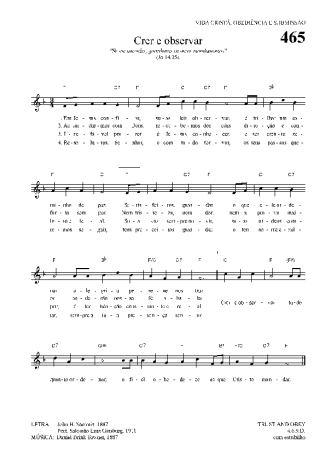 Hinário Para o Culto Cristão  score for Keyboard