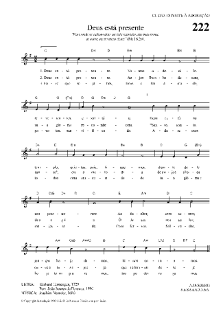 Hinário Para o Culto Cristão  score for Keyboard