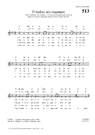 Hinário Para o Culto Cristão  score for Keyboard