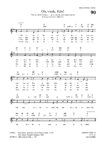 Hinário Para o Culto Cristão  score for Keyboard