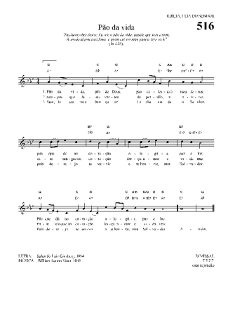 Hinário Para o Culto Cristão  score for Keyboard