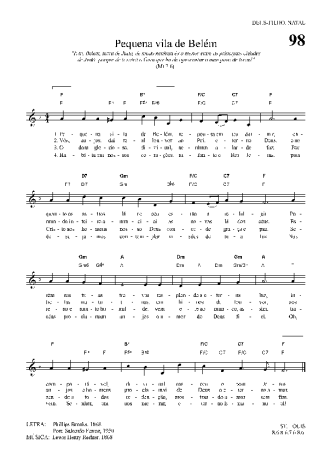 Hinário Para o Culto Cristão  score for Keyboard