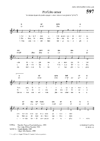 Hinário Para o Culto Cristão  score for Keyboard