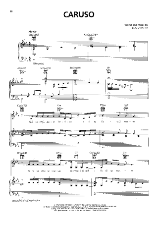 Il Divo  score for Piano