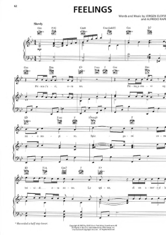 Il Divo  score for Piano