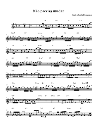 Ivete Sangalo  score for Tenor Saxophone Soprano (Bb)