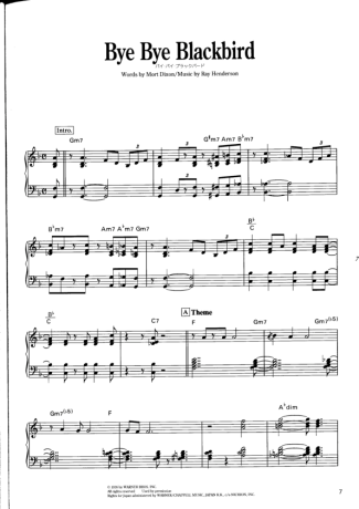 Jazz Standard  score for Piano