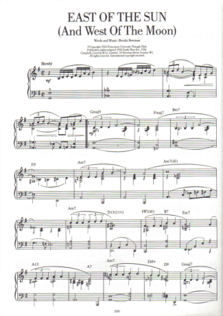 Jazz Standard  score for Piano